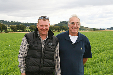Martin and Mike Silvera, Lochend Farm, Scotlandwell.
